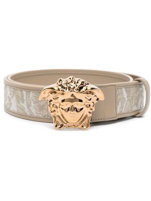 BAROCCO LA MEDUSA BELT 4CM BEIGE