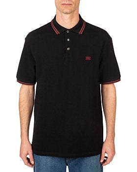 BALLY B-CHAIN POLO TSHIRT BLACK