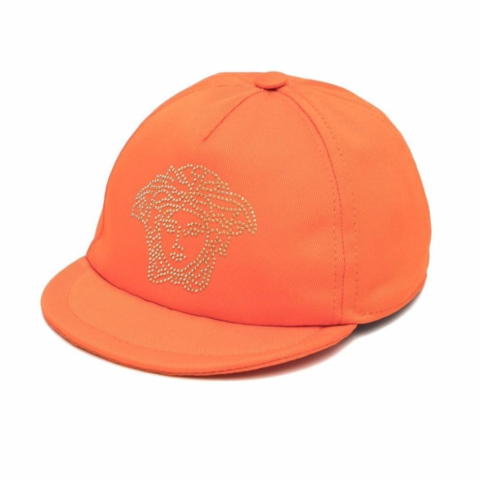 Versace Kids Medusa-Head baseball cap - Black