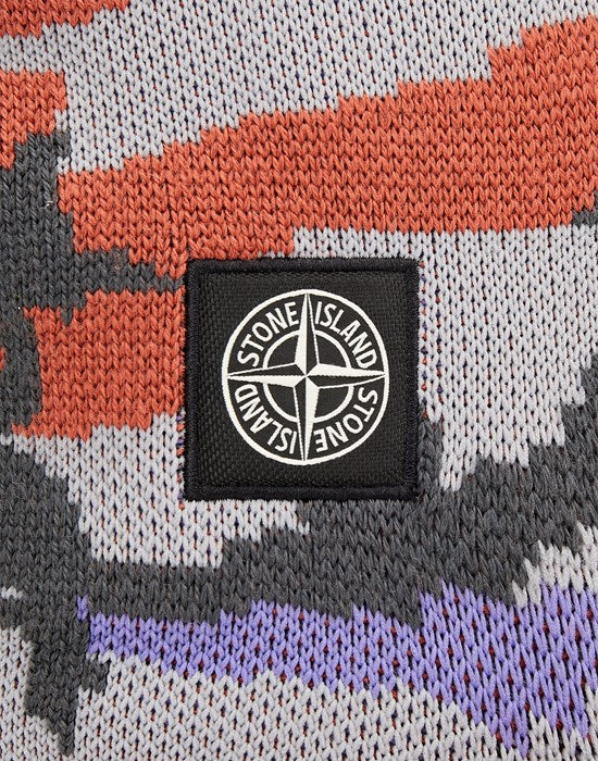 STONE ISLAND N19EB S.I. HERITAGE CAMO LAVENDER SKI MASK