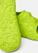 VERSACE MEDUSA DIMENSION SLIDERS LIME