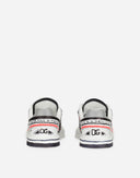 DOLCE & GABBANA KIDS PRINTED PORTOFINO SNEAKER WHITE MULTICOLOR