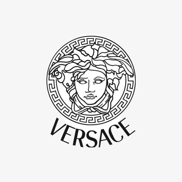 VERSACE JEANS COUTURE METALLIC LOGO T-SHIRT RED-SILVER