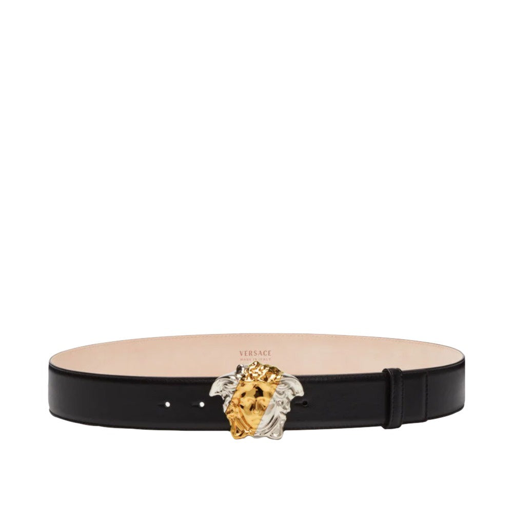 VERSACE LA MEDUSA LA GRECA LEATHER BELT – Enzo Clothing Store