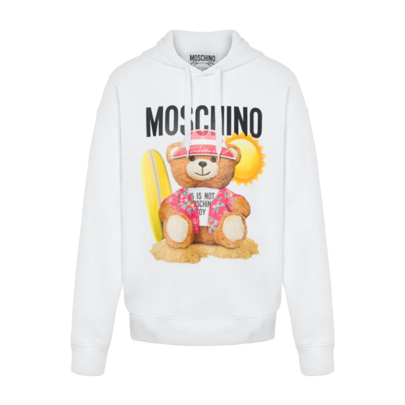 MOSCHINO COUTURE SURFER TEDDY BEAR HOODIE