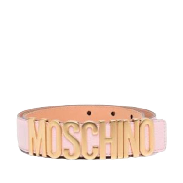 MOSCHINO COUTURE BELT BLUSH PINK-GOLD