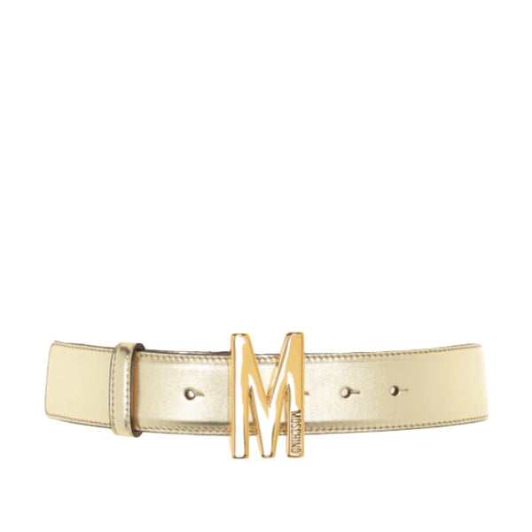 MOSCHINO COUTURE BELT GOLD-GOLD