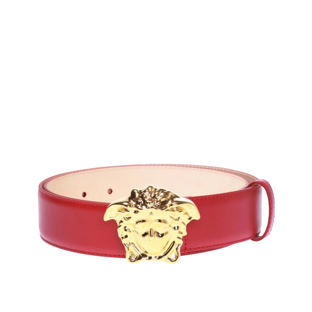 VERSACE BELT RED-ORO