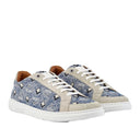 MCM MEN TERRIAN LO SNEAKERS IN VINTAGE JACQUARD MONOGRAM