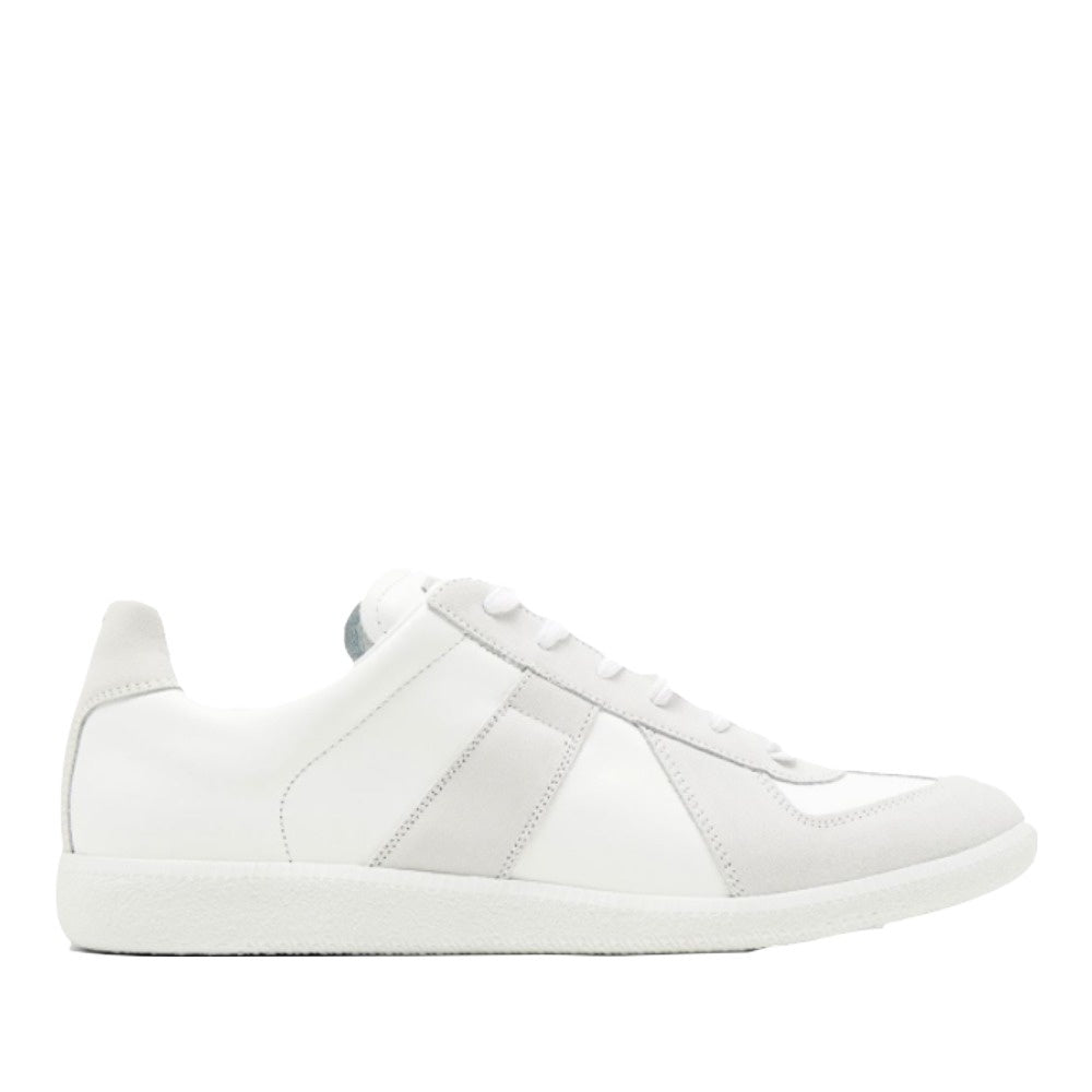 MAISON MARGIELA LOW-TOP REPLICA SNEAKERS WHITE-WHITE