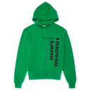 HELMUT LANG MARCO MIX HOODIE PEPPERMINT-BLACK