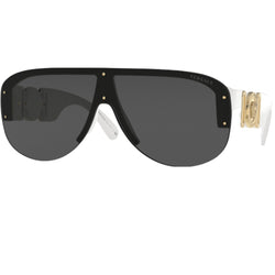 VERSACE INJECTED  SUNGLASSES WHITE/BLACK