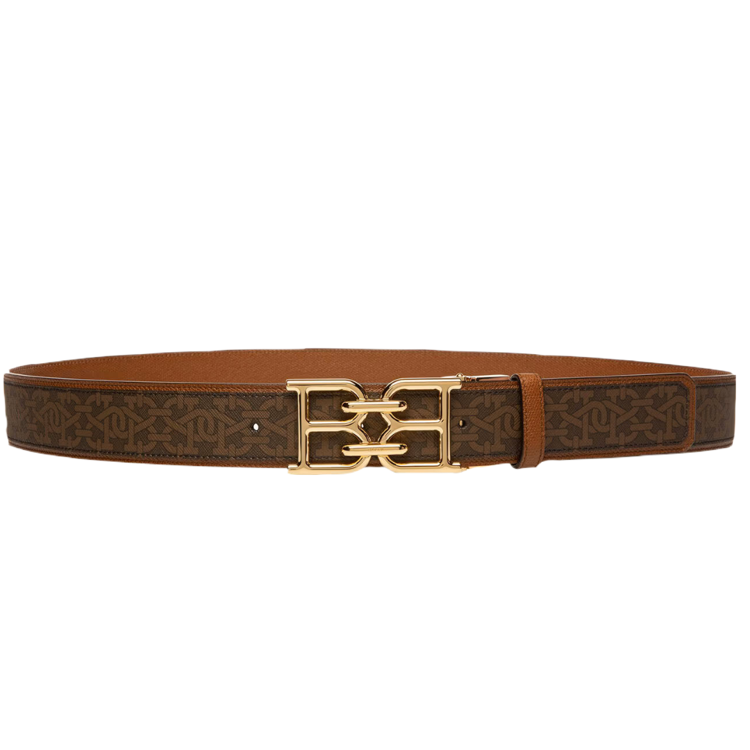 BALLY B-CHIN BELT IN BROWN