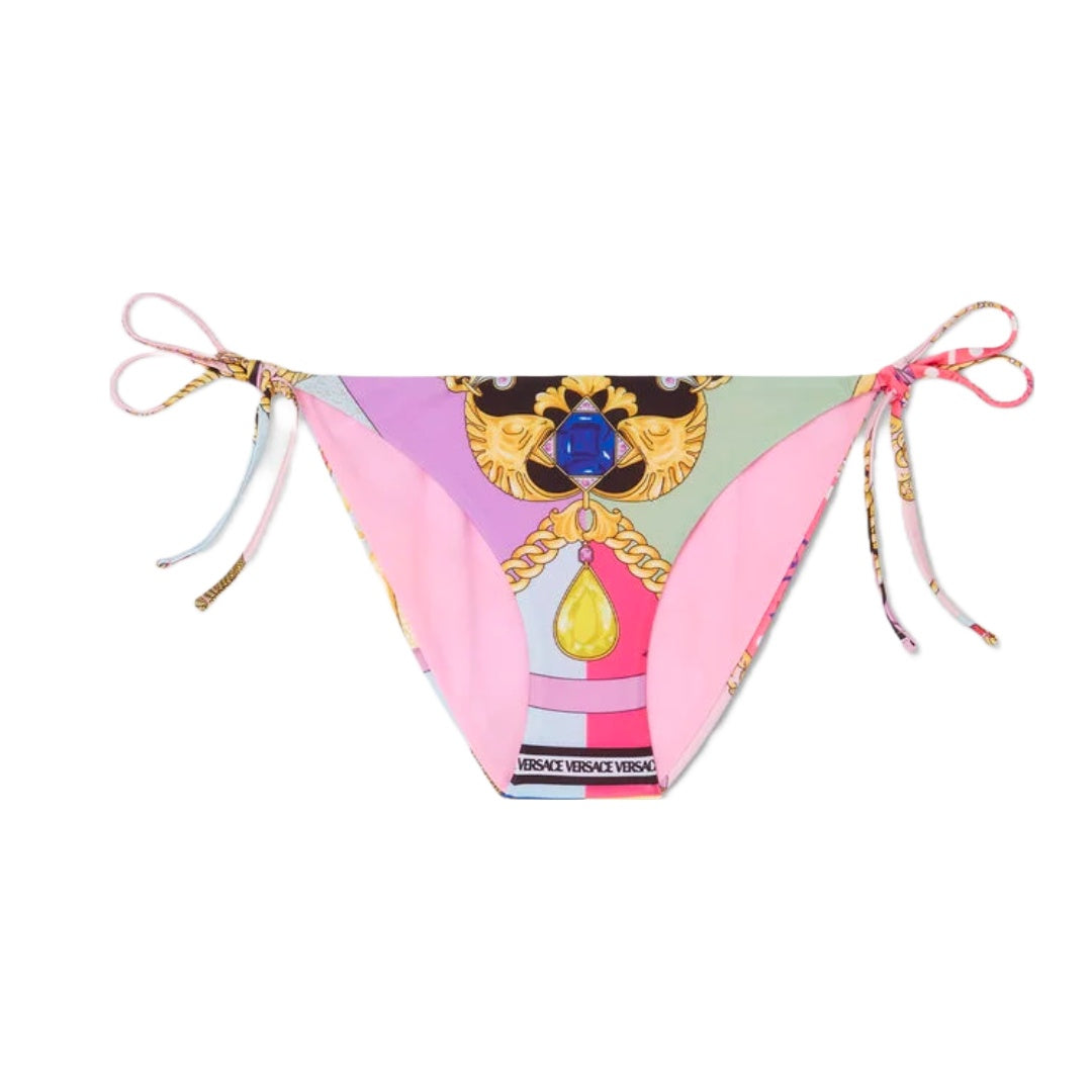 VERSACE I VENTAGLI BIKINI BOTTOMS MULTICOLOR