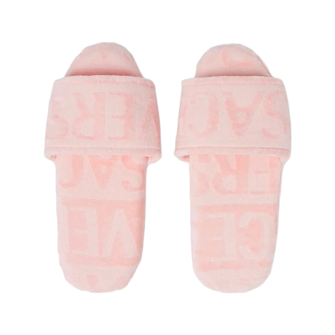 VERSACE ALLOVER SLIPPERS PINK/PINK