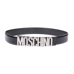 MOSCHINO COUTURE BELT BLACK/SILVER