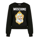 MOSCHINO MEDDY MIRROR CREW NECK BLACK/GOLD