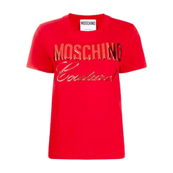 MOSCHINO  MOSCHINO COUTURE T-SHIRT RED