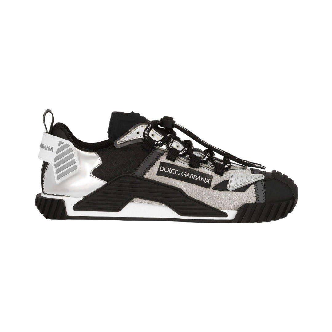 DOLCE & GABBANA NS1 SNEAKER BLACK/SILVER