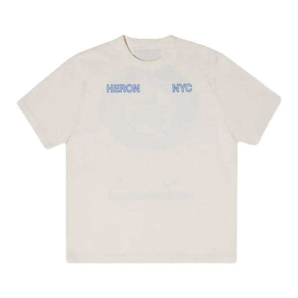 HERON PRESTON HP OFFROAD SS TEE WHITE/ LIGHT BLUE