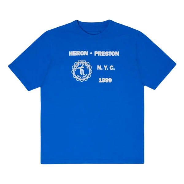 HERON PRESTON MEDIEVAL HERON SS TEE BLUE/WHITE