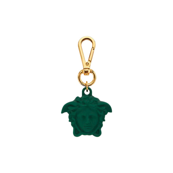 VERSACE LA MEDUSA KEY RING KHAKI