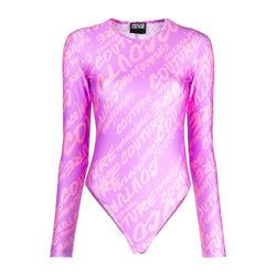 VERSACE JEANS COUTURE LONG SLEEVE BODY SHIRT PURPLE/PINK