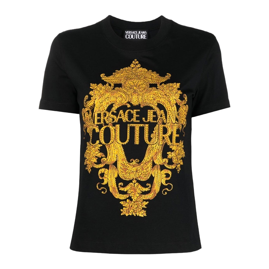 VERSACE BAROCCO SHIRT BLACK/GOLD