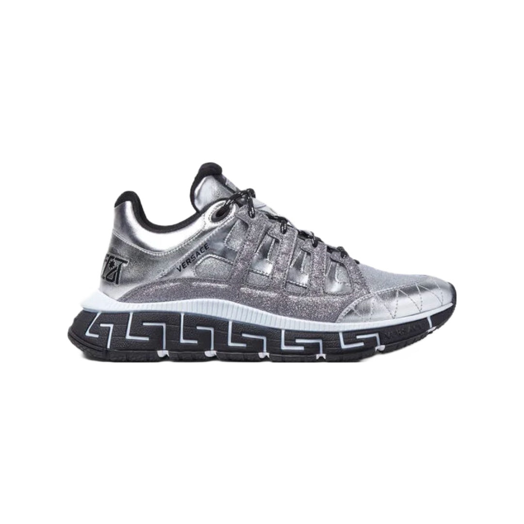 VERSACE TRIGRECA SNEAKERS SILVER