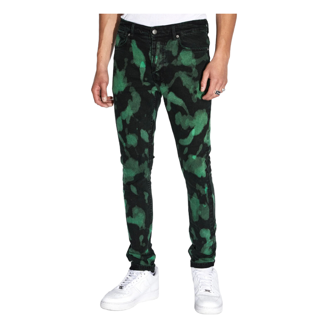 KSUBI VAN WINKLE REAKT JEANS BLACK/GREEN