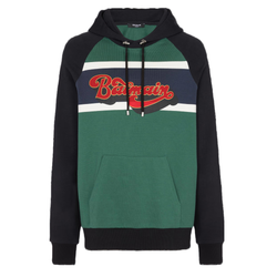 BALMAIN RETRO '70S HOODED SWEATSHIRT