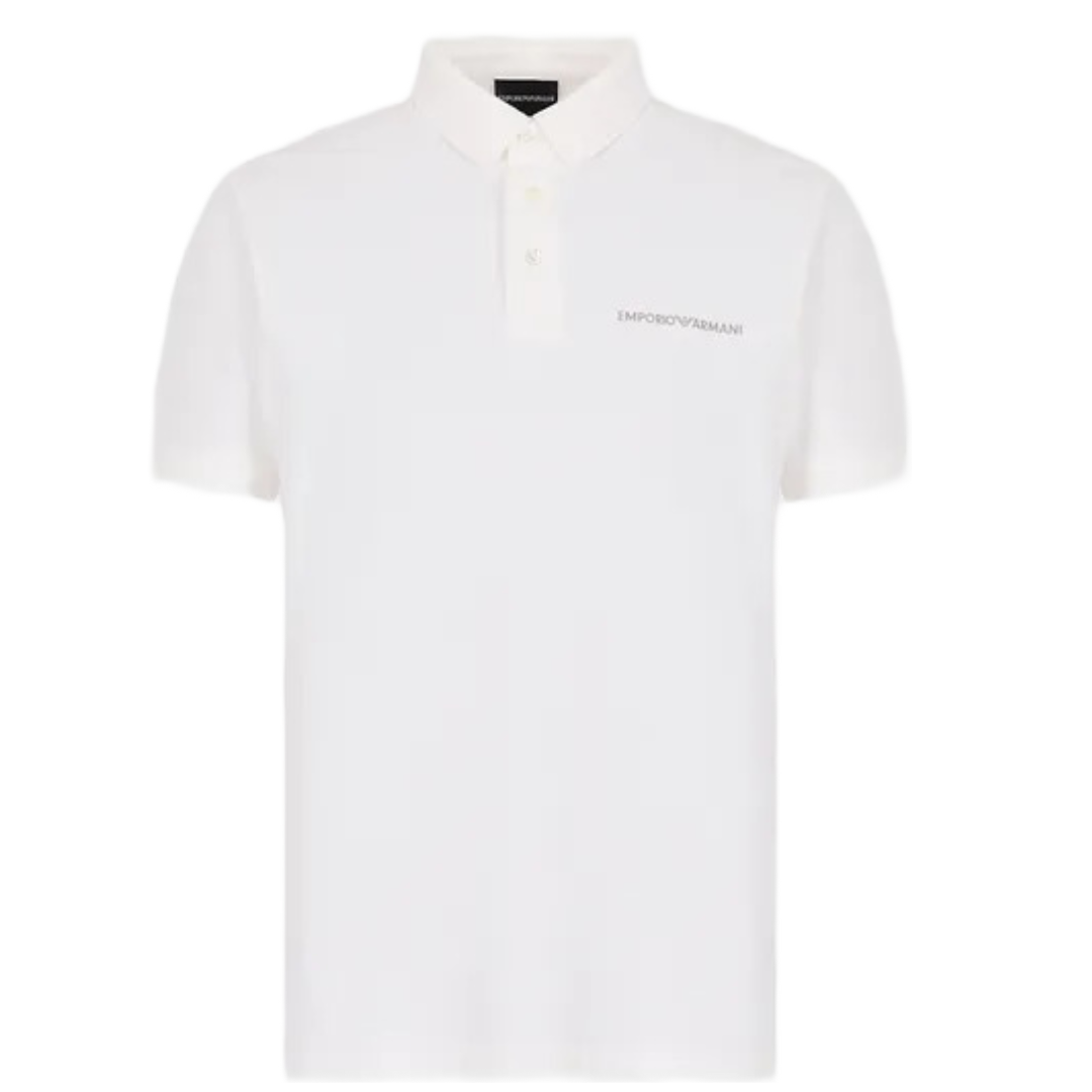 EMPORIO ARMANI JERSEY POLO SHIRT WITH LOGO