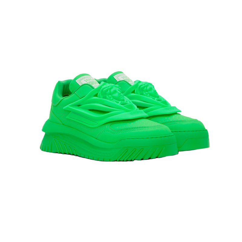 VERSACE ODISSEA SNEAKERS LIME GREEN