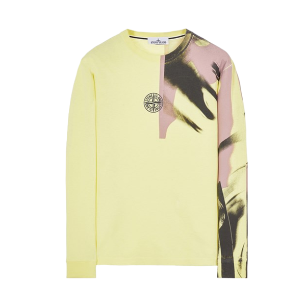 STONE ISLAND 2ML89 'MOTION SATURATION THREE' LONG SLEEVE SHIRT