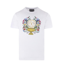 VERSACE JEANS COUTURE V-EMBLEM GARDEN TSHIRT