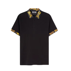 VERSACE JEANS COUTURE LOGO COUTURE POLO SHIRT