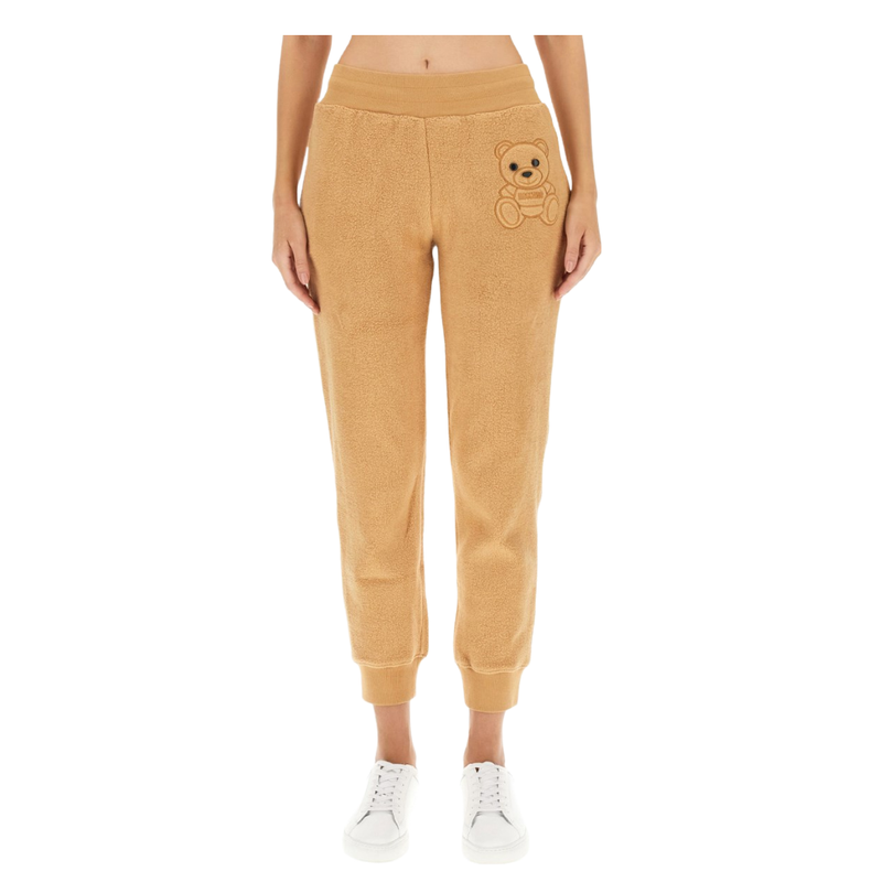 MOSCHINO WOMENS TEDDY ANKLE TROUSERS