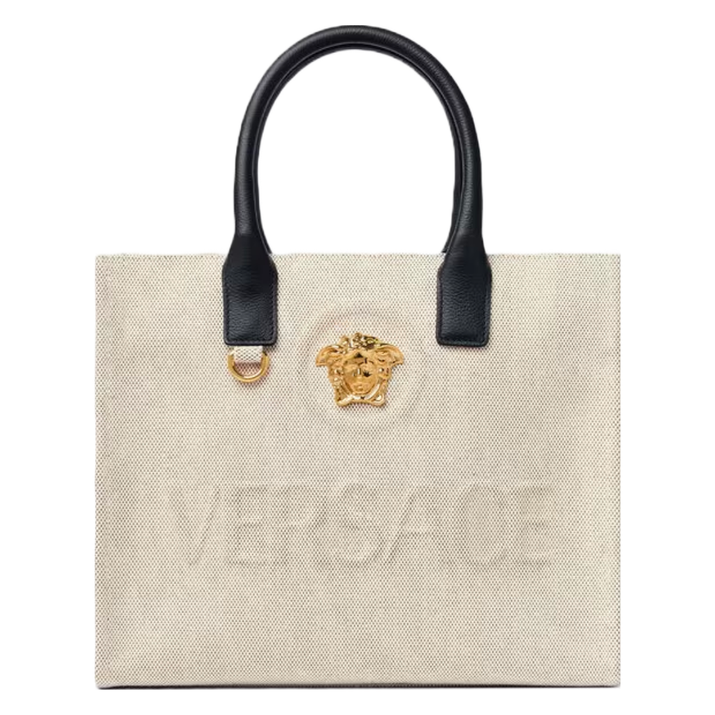 VERSACE LA MEDUSA SMALL TOTE BAG BLACK – Enzo Clothing Store