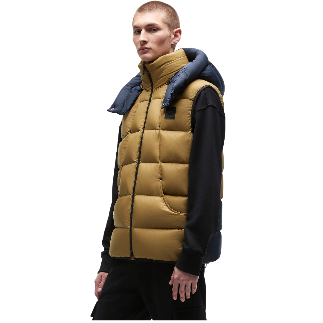 MOOSE KNUCKLES FLIGHTWEIGHT BUSHWICK VEST WASABI