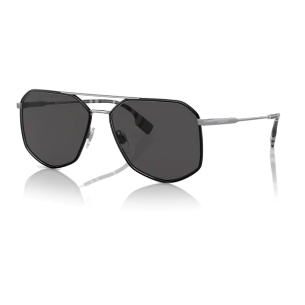 BURBERRY OZWALD RUTHENIUM BLACK/DARK GREY