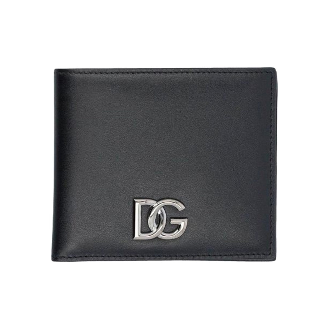 DOLCE & GABBANA BIFOLD WALLET BLACK