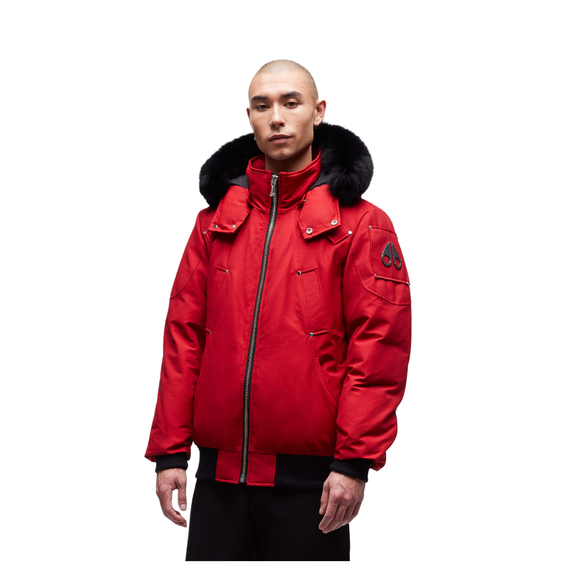 Red moose knuckle jacket hotsell