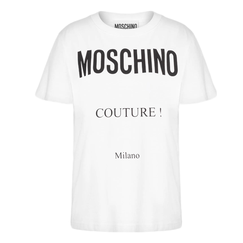 MOSCHINO COUTURE JERSEY T-SHIRT