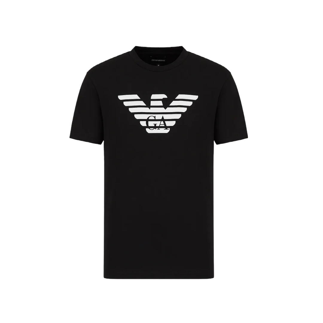 EMPORIO ARMANI PRIMA JERSEY TSHIRT WITH LOGO