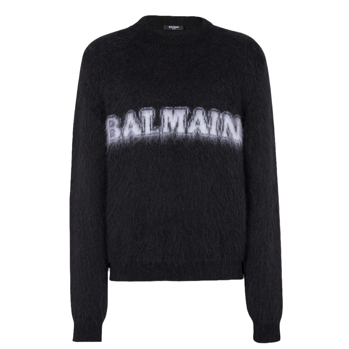 BALMAIN RETRO JUMPER IN BRUSHED MOHAIR