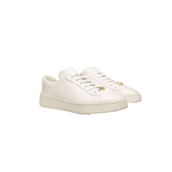 BALLY RYVER RAISE SNEAKERS IN WHITE LEATHER