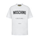 MOSCHINO COUTURE STRETCH JERSEY T-SHIRT