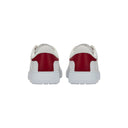 SALVATORE FERRAGAMO GANCINI SNEAKER WHITE/ROUGE