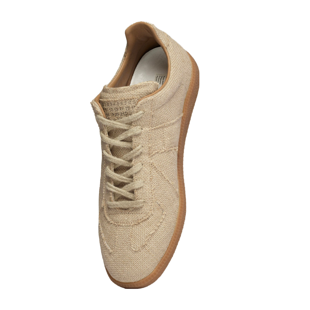 MAISON MARGIELA REPLICA HESSIAN SNEAKER NATURAL