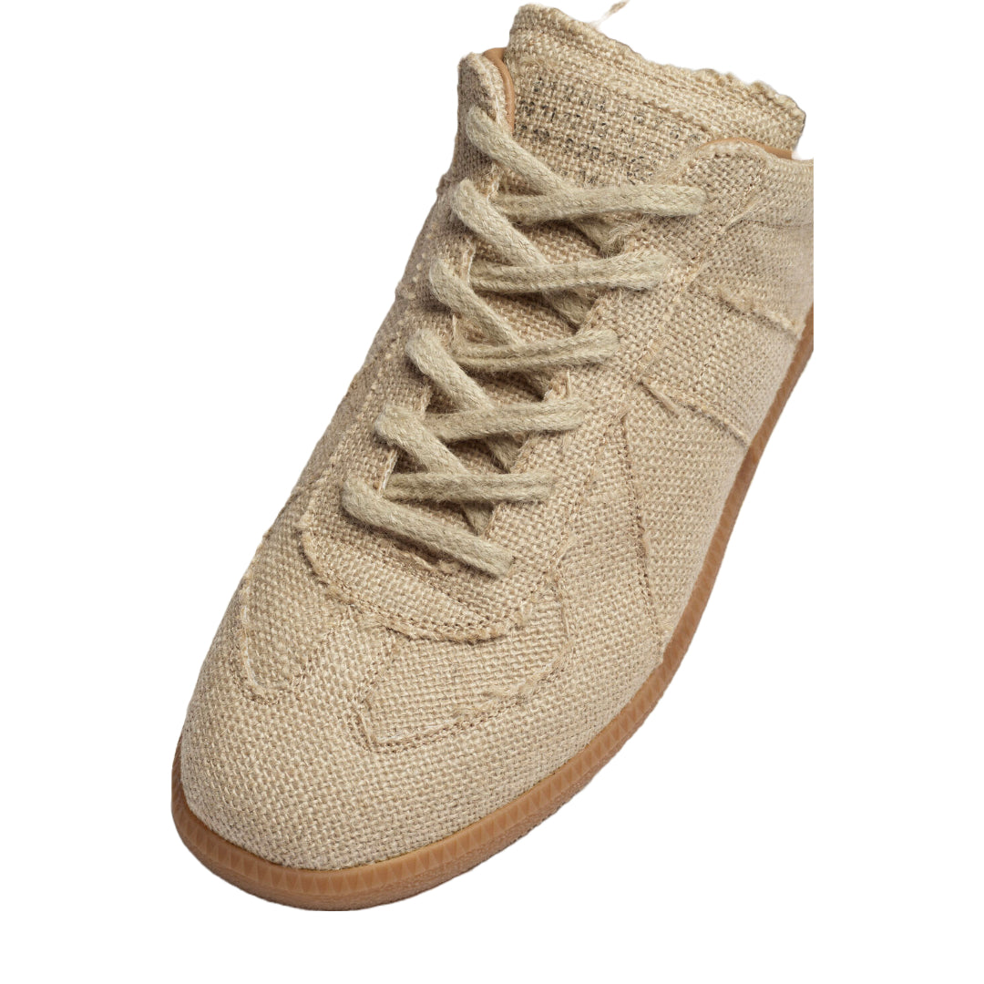 MAISON MARGIELA REPLICA HESSIAN SNEAKER NATURAL